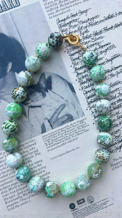 Statement layer necklaces