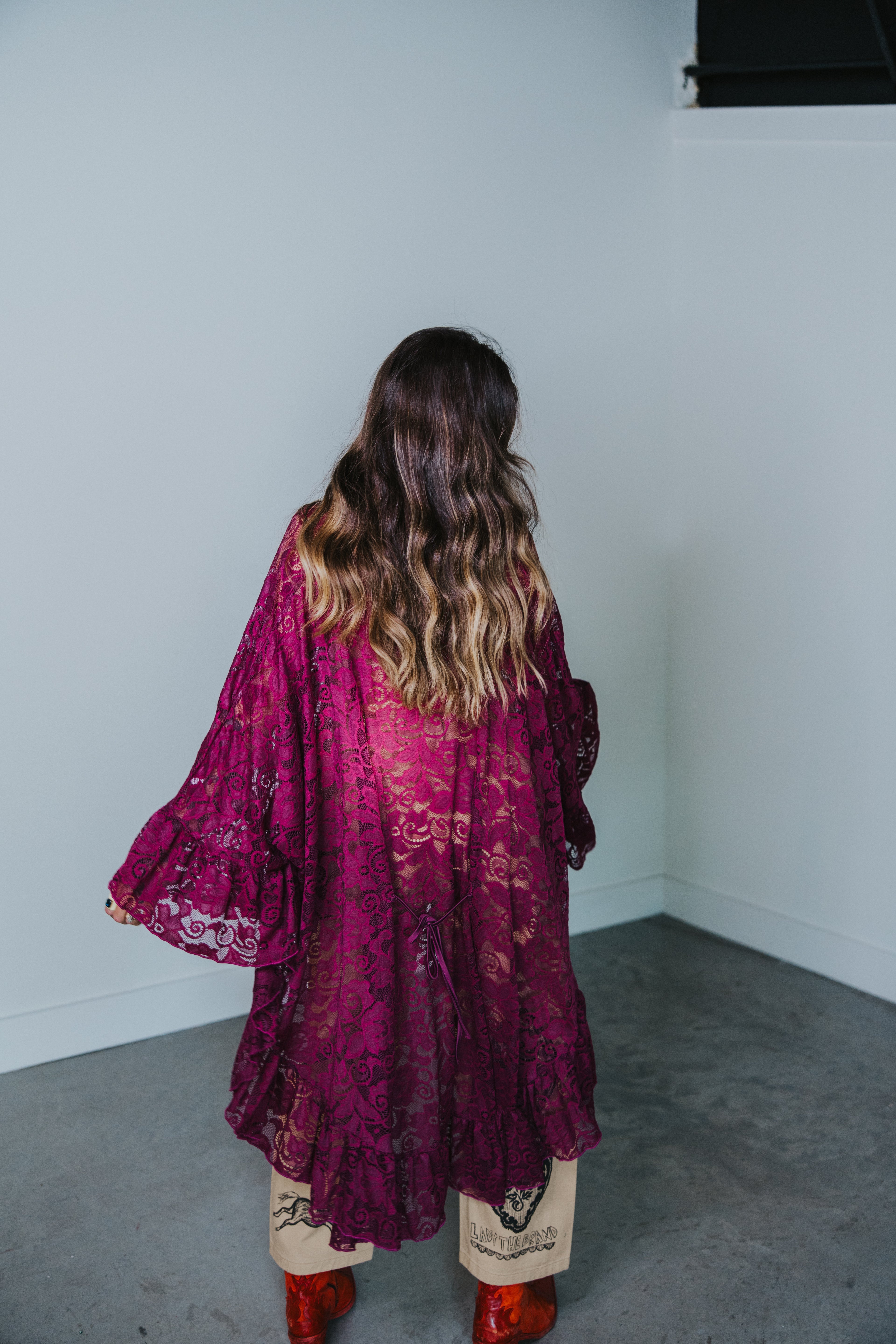 LTB 812 LILLIAN LACE TUNIC