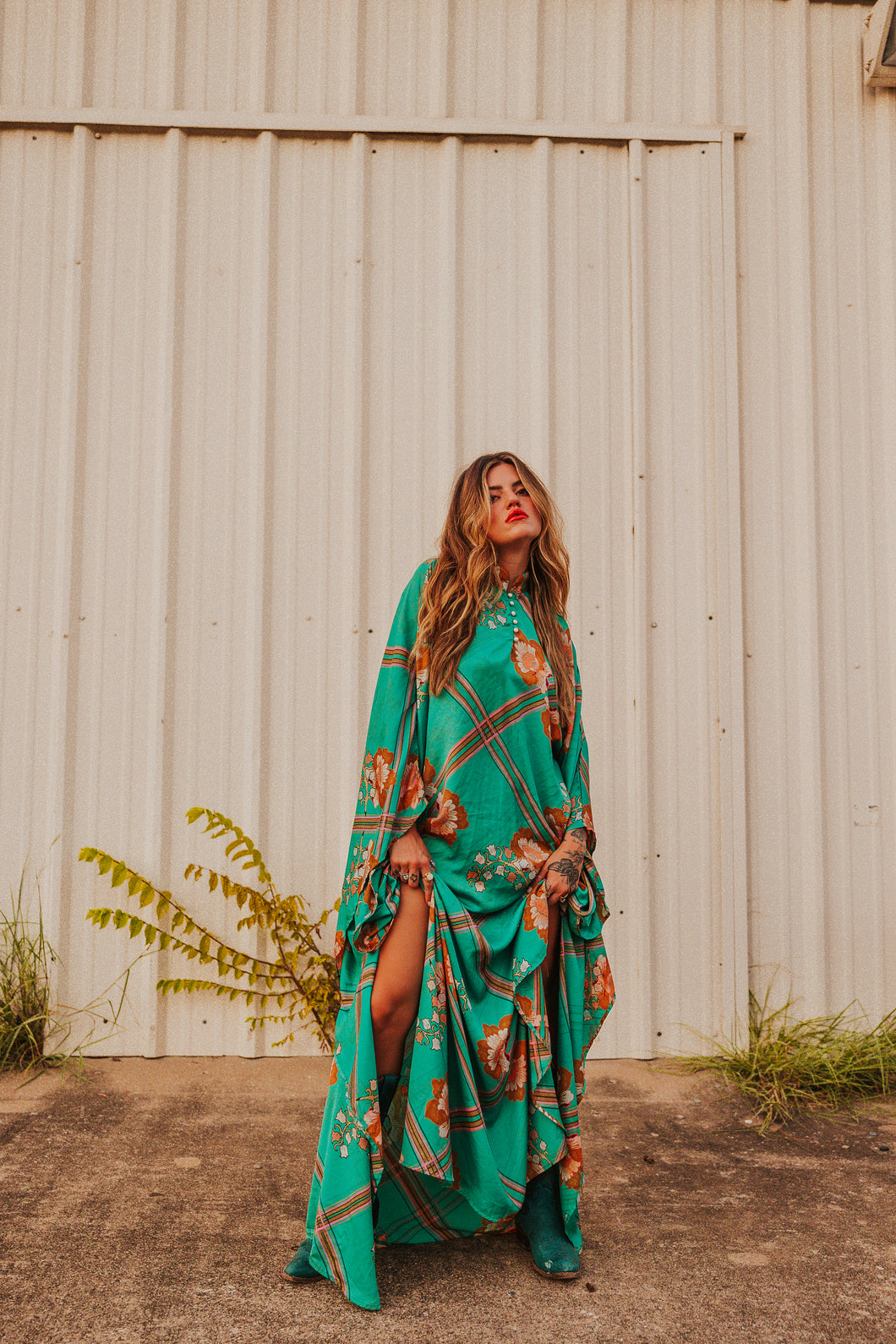 LILA KAFTAN