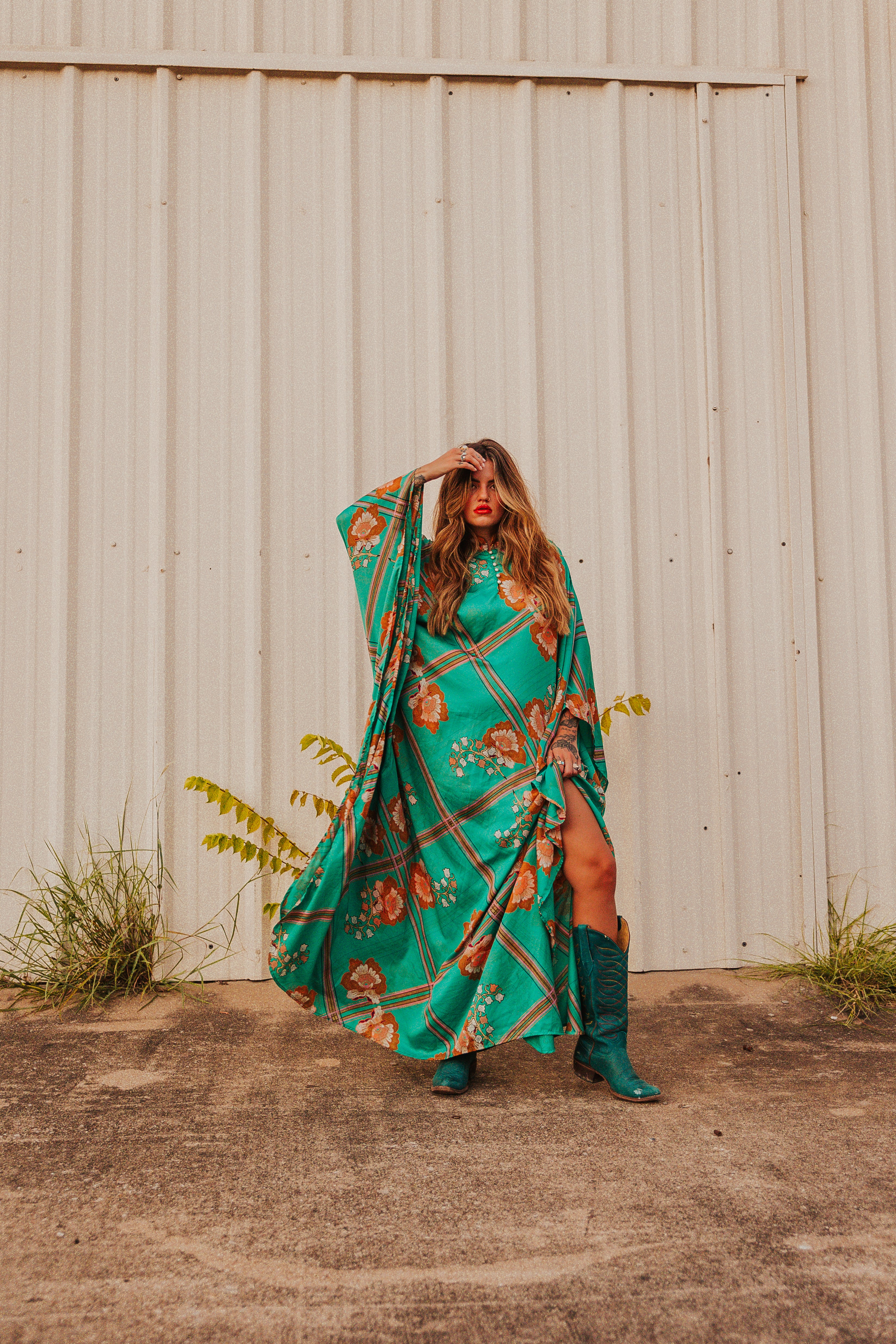 LILA KAFTAN
