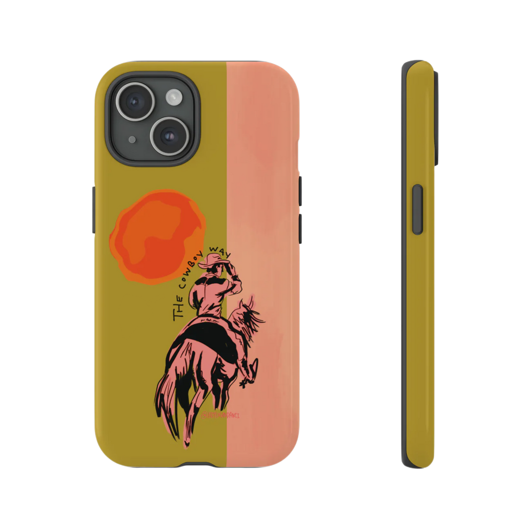 COWBOY WAY PHONE CASE