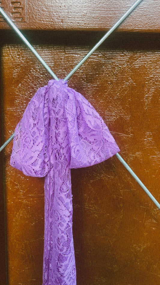 LTB 770 LILAC - LACE TIE
