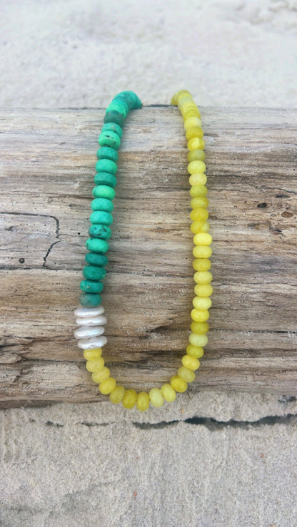 Statement sea split necklace