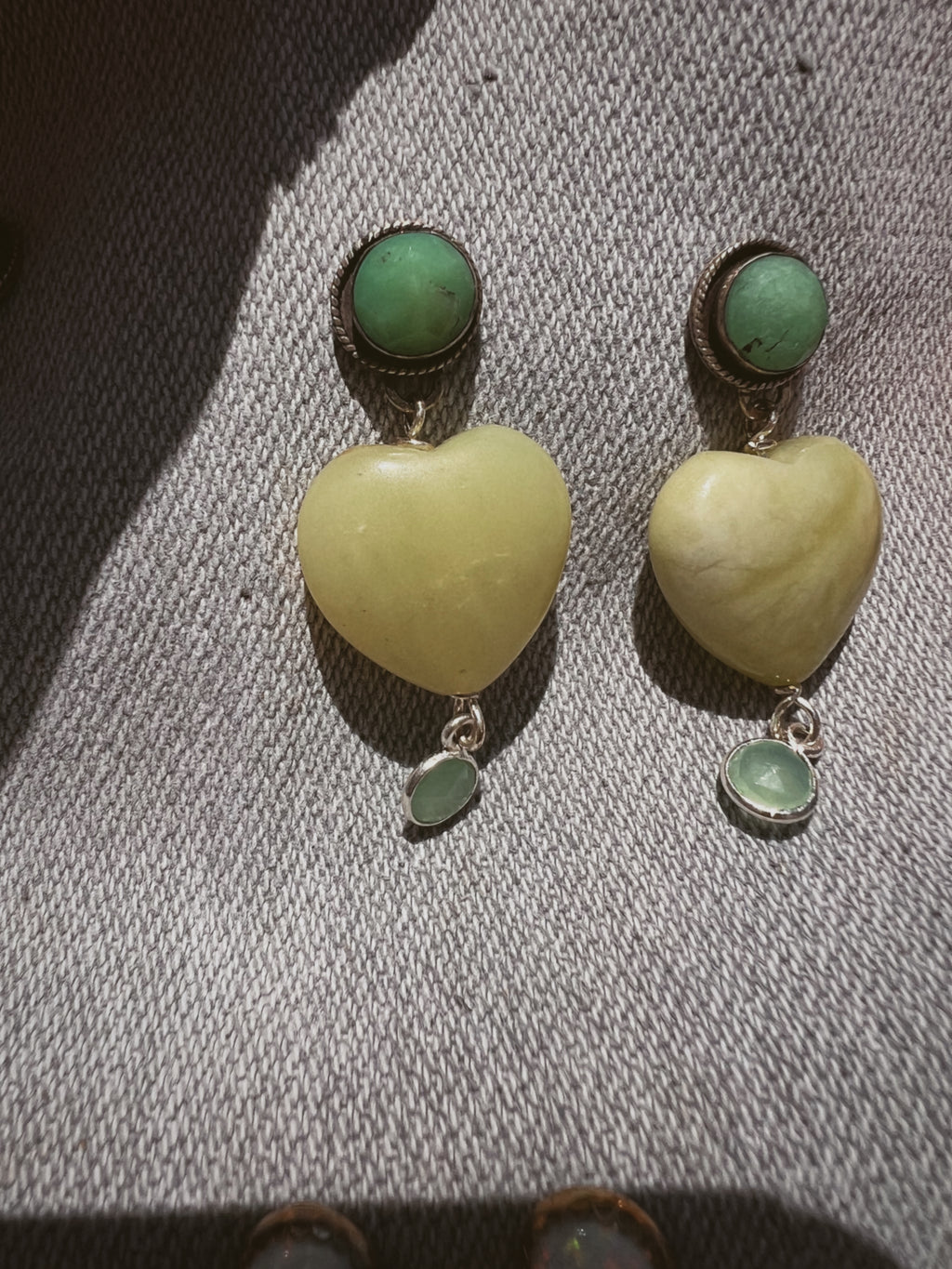 Hand made sterling earrings