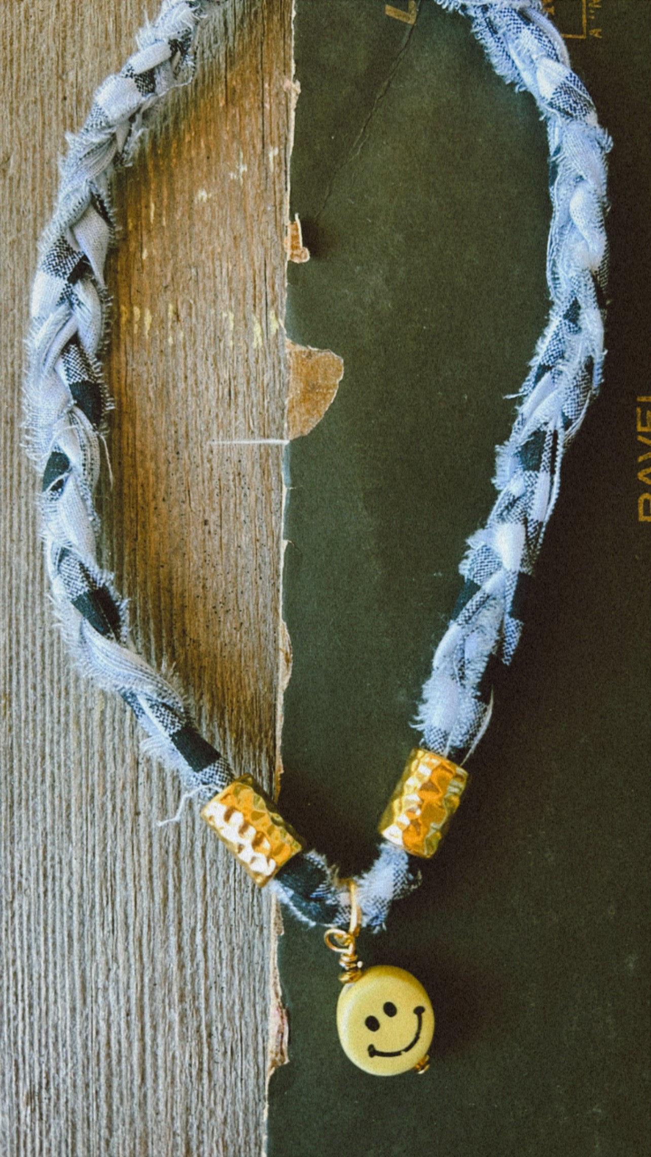 Gingham Bandana Necklace