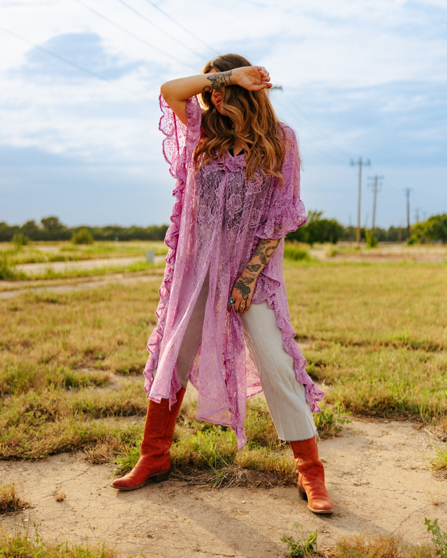 LTB 802 LOTUS TUNIC