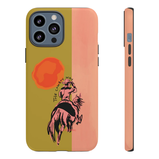 COWBOY WAY PHONE CASE