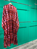 LTB 774 WINTER PLAID KAFTAN
