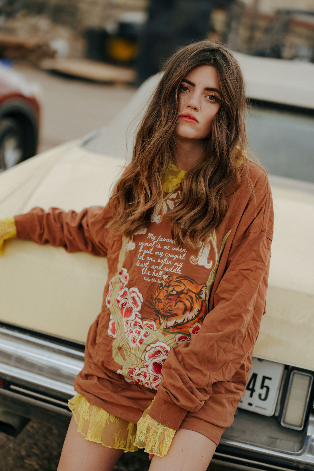 MY FAVORITE ANIMAL LONG SLEEVE TEE