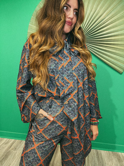 LTB 784 LATTICE LEAF -SET -HEMP