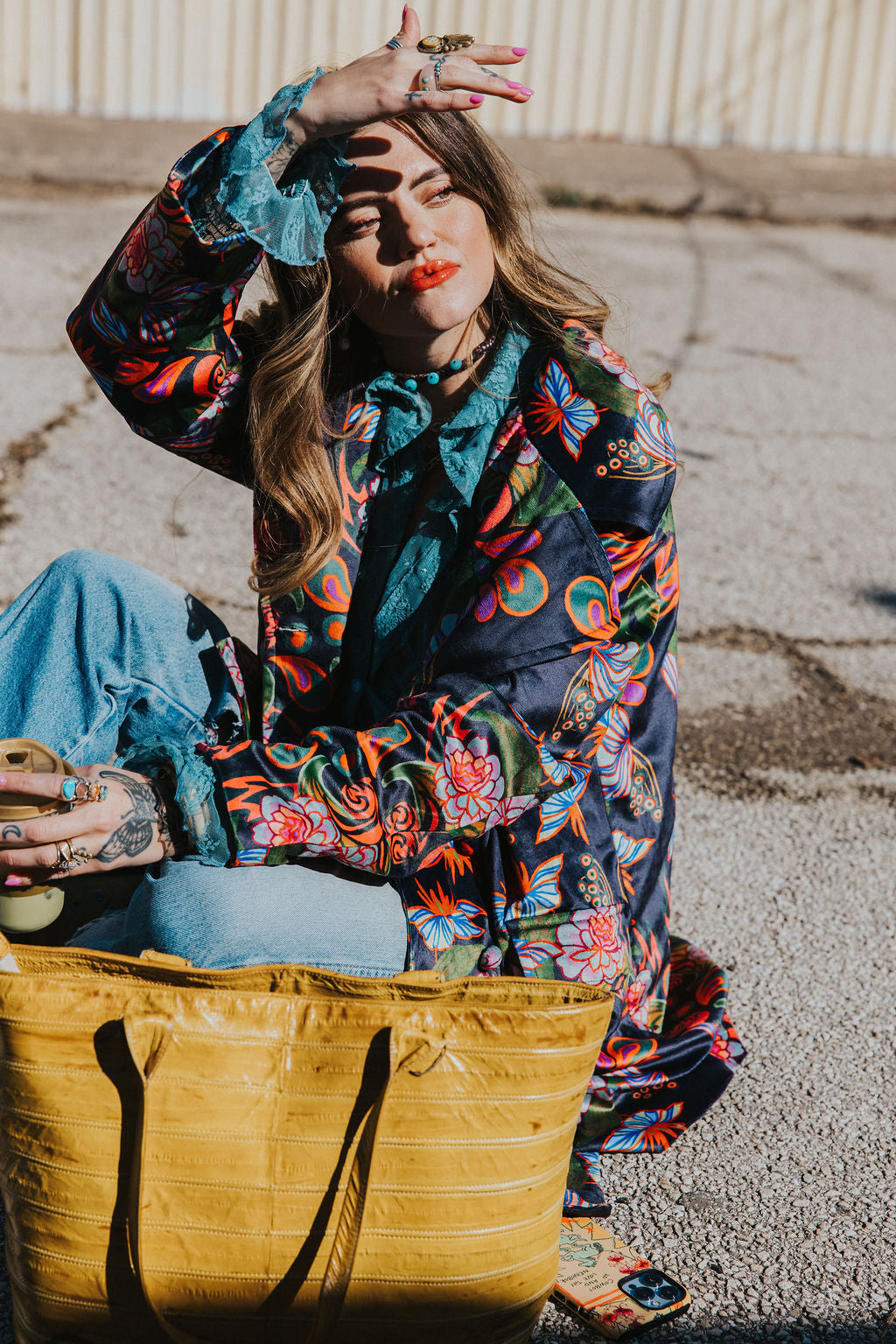 LORELEI VELVET BLAZER